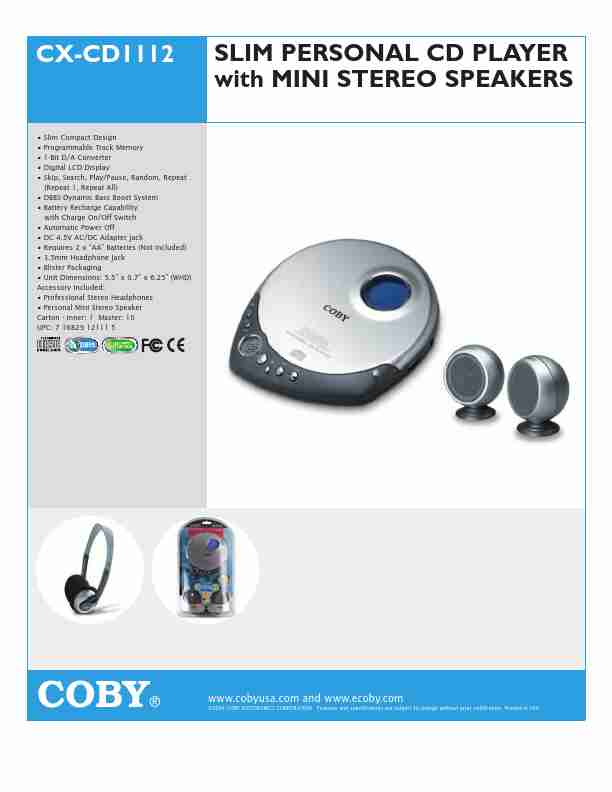 COBY electronic MP3 Player CX-CD1112-page_pdf